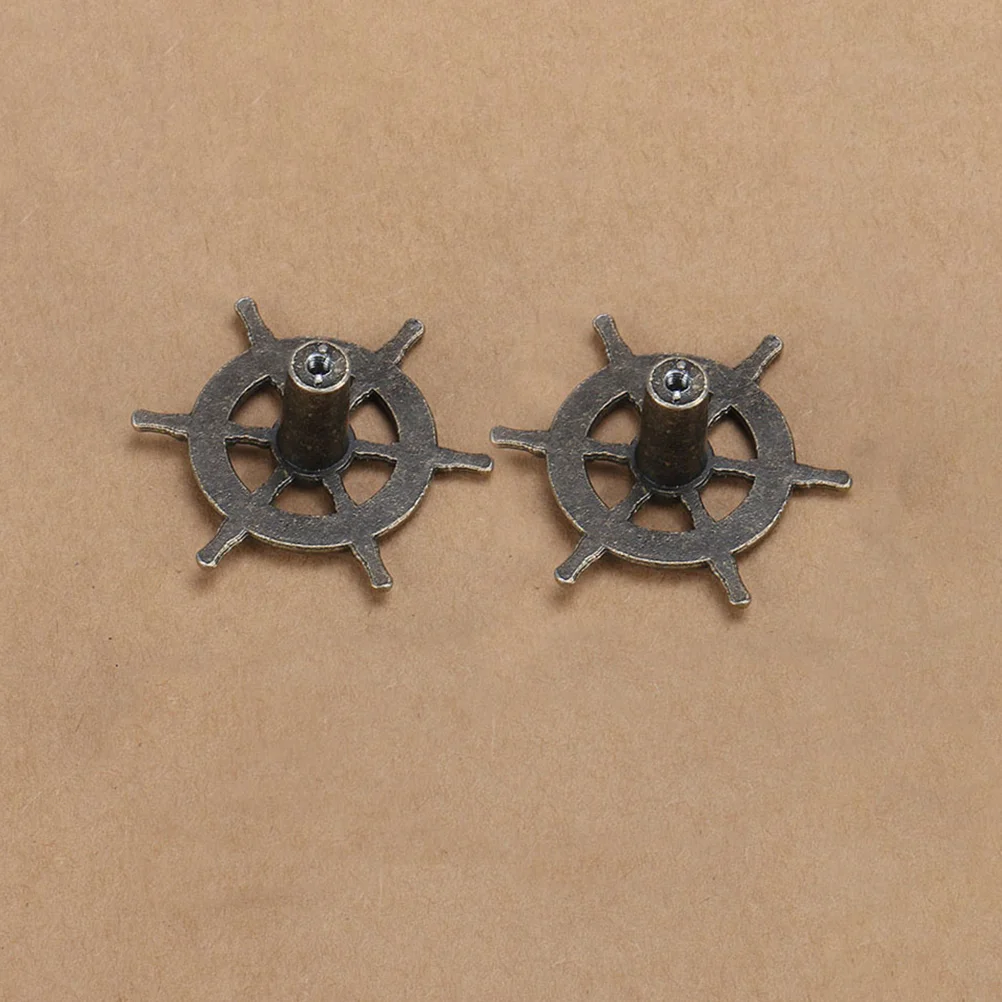 5 Pcs Wardrobe Cabinet Handle Door Knob Vintage Dresser Steering Wheel Drawer Knobs Hanging Drawers Closet
5 Pcs Wardrobe Cabinet Handle Door Knob Vintage Dresser Steering Wheel Drawer Knobs Hanging Drawers Closet