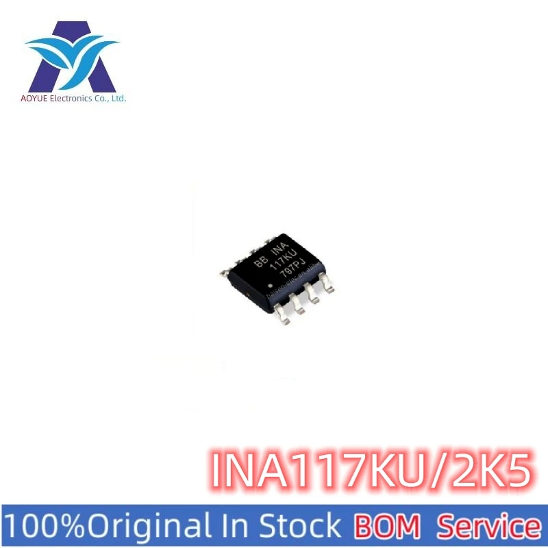 New Original Stock IC Electronic Components INA117KU/2K5 IC MCU One Stop BOM Service
New Original Stock IC Electronic Components INA117KU/2K5 IC MCU One Stop BOM Service