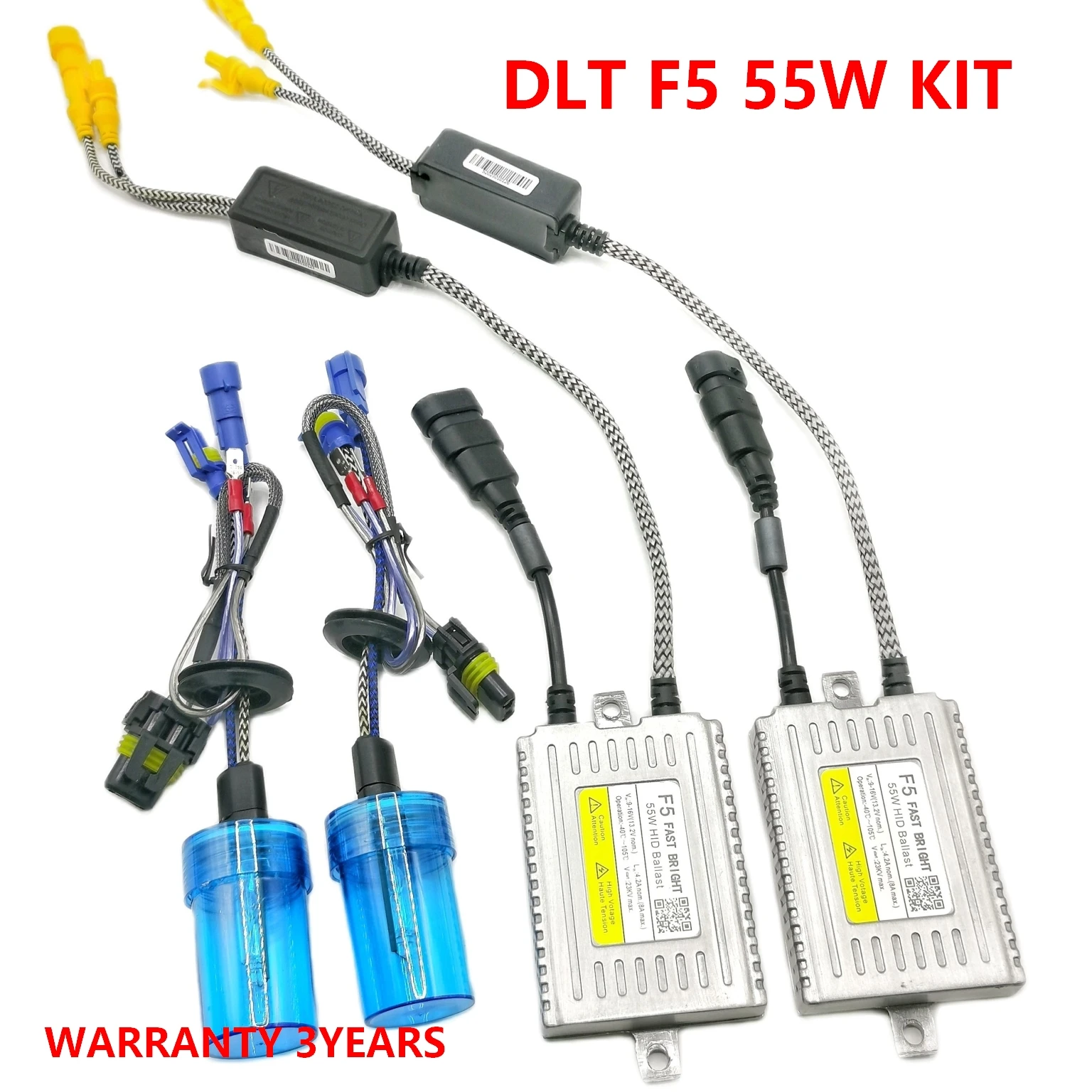 DLT F5 55W Xenon Kits d2s d2h 6000k H1 H3 H7 HB3 HB4 9005 9006 High Brightness HID Bulbs 5800LM 9012 D2H H8 H9 H11
DLT F5 55W Xenon Kits d2s d2h 6000k H1 H3 H7 HB3 HB4 9005 9006 High Brightness HID Bulbs 5800LM 9012 D2H H8 H9 H11