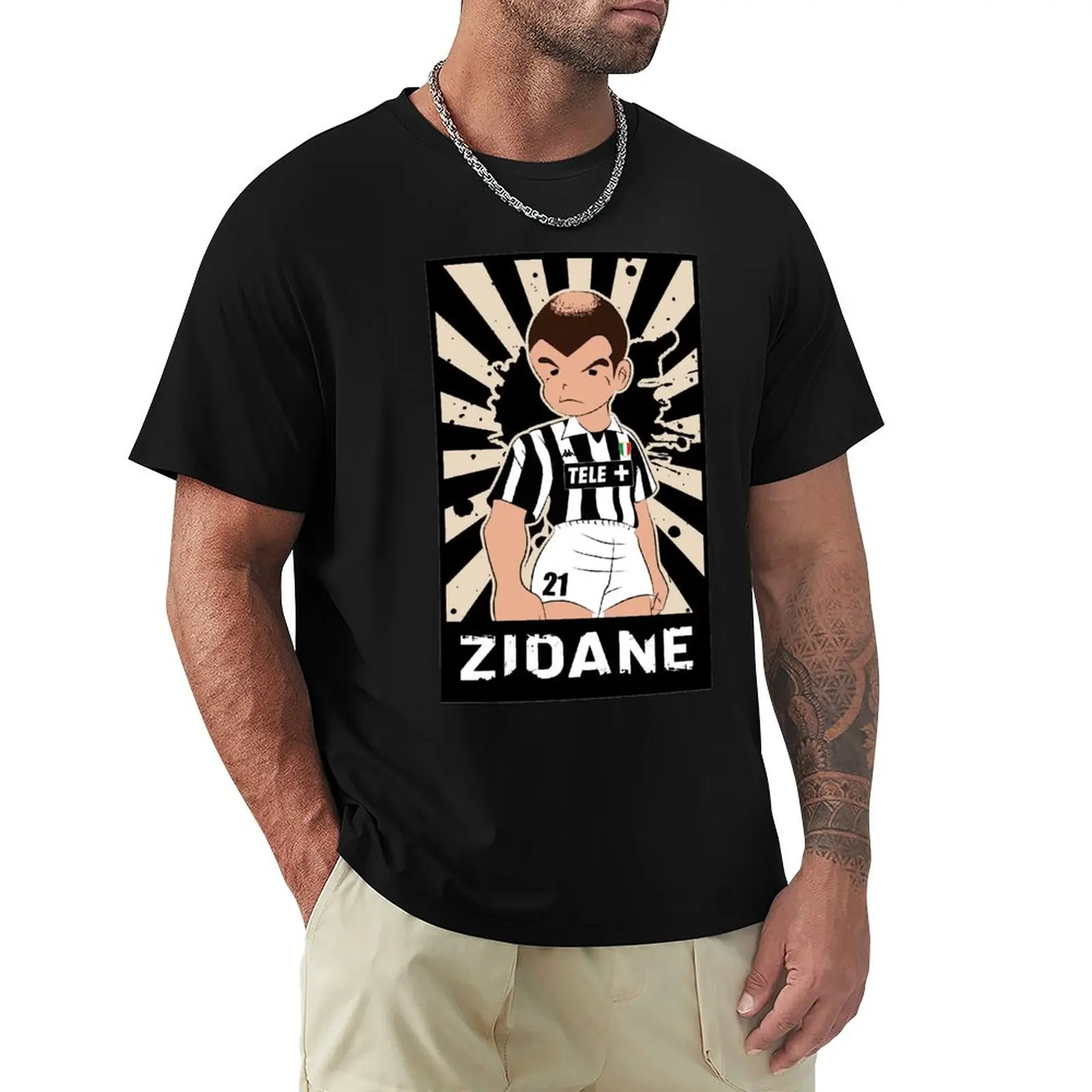 

France (8) Zinedines And Zidanes Football Gift Sport Kemp Classic top Quality Home T-shirts Eur Size