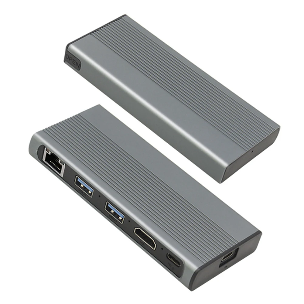 USB Hub Multi-device Computer Laptop Desktop HUB Type C 3.1 to M.2 NVME NGFF SSD Case Enclosure USB C HUB Splitter
USB Hub Multi-device Computer Laptop Desktop HUB Type C 3.1 to M.2 NVME NGFF SSD Case Enclosure USB C HUB Splitter