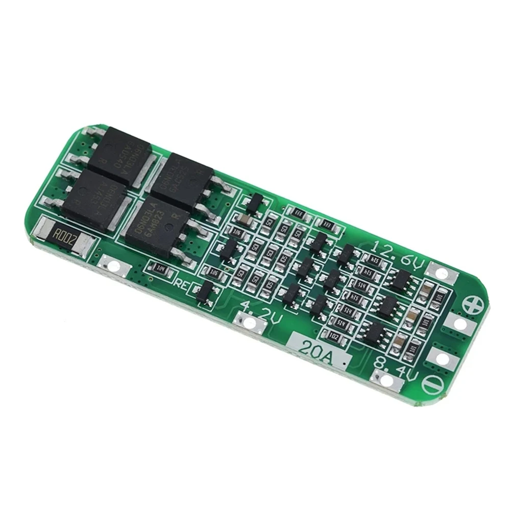 3S 20A Li-ion Lithium Battery Protection Board 18650 Charger PCB BMS Protection Board For Drill Motor 12.6V Lipo Cell Module
3S 20A Li-ion Lithium Battery Protection Board 18650 Charger PCB BMS Protection Board For Drill Motor 12.6V Lipo Cell Module