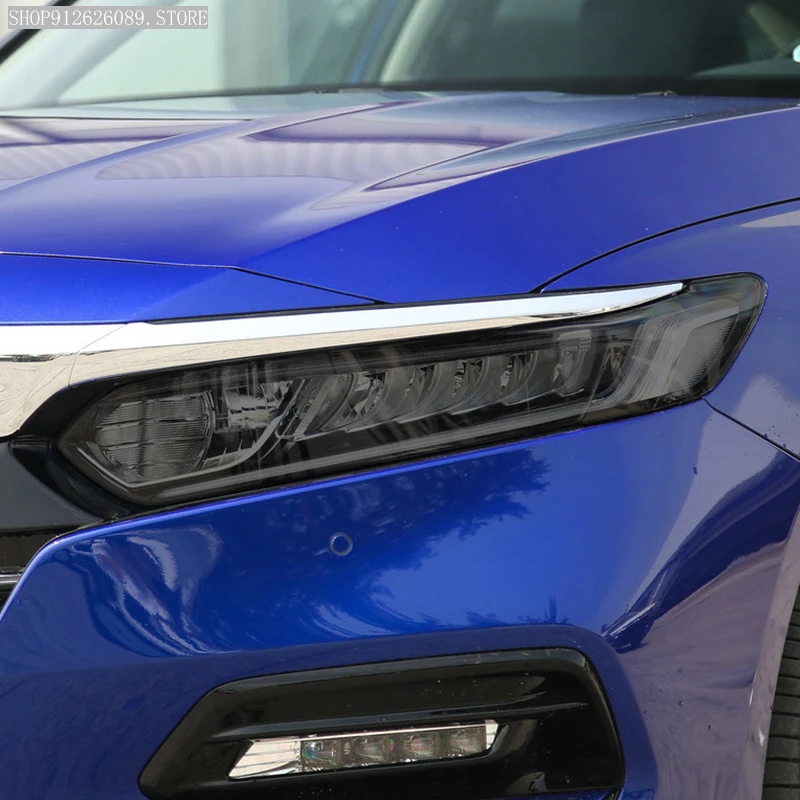 Car Headlight Protective Film Smoked Black Tint Wrap Vinyl Transparent TPU Sticker For Honda Accord 10th 2018 2019 2020 2021
Car Headlight Protective Film Smoked Black Tint Wrap Vinyl Transparent TPU Sticker For Honda Accord 10th 2018 2019 2020 2021