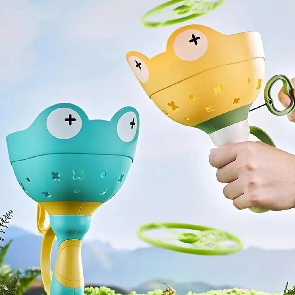 Flying Saucer Disc Launcher Kids Flying Toys Pull String Throw Catch Outdoor Sport Propeller Children Toys Gift For Boy Girl
Flying Saucer Disc Launcher Kids Flying Toys Pull String Throw Catch Outdoor Sport Propeller Children Toys Gift For Boy Girl