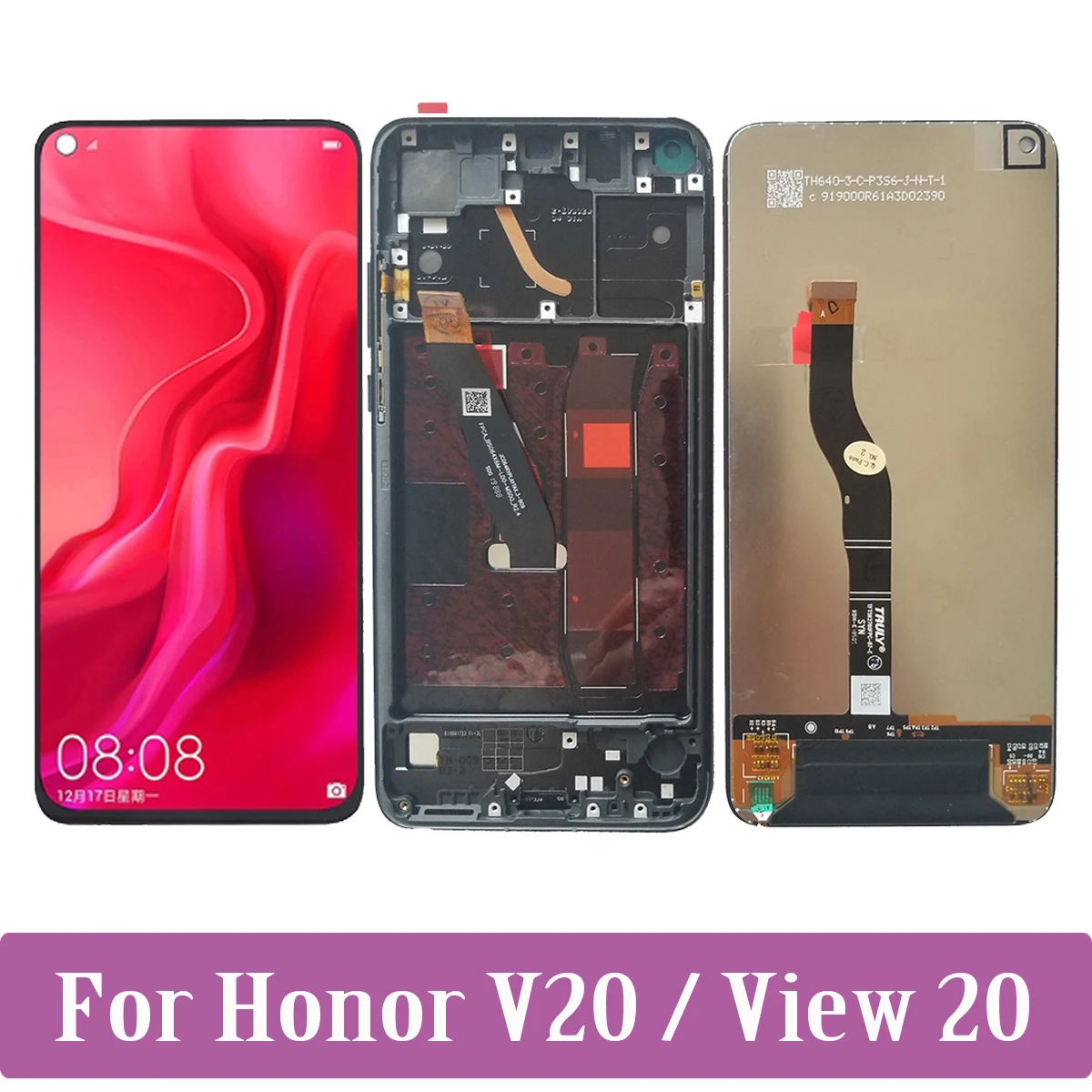 6,4 "Оригинальный сенсорный ЖК-дисплей для Huawei Honor View 20 V20 PCT-AL10 PCT-TL10 PCT-L29 LCD
6,4 "Оригинальный сенсорный ЖК-дисплей для Huawei Honor View 20 V20 PCT-AL10 PCT-TL10 PCT-L29 LCD