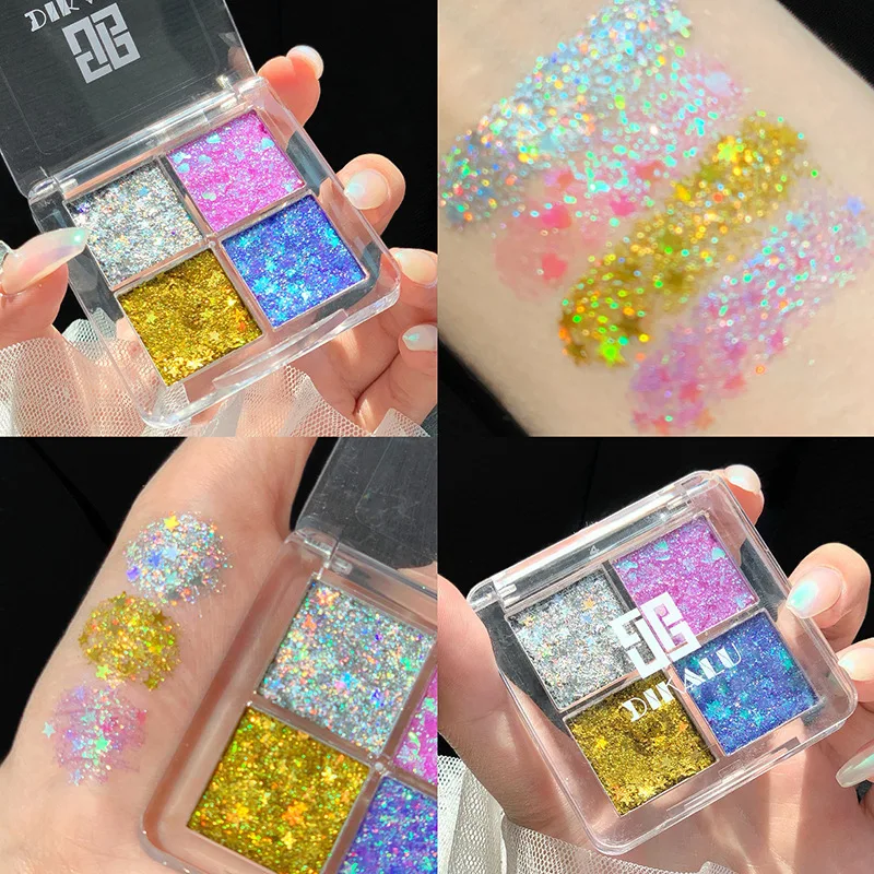 Eye Shadow Palette Iris Purple Glitter Pearly Eyeshadow Palette Fashion Korean Shiny Eye Shadow Charming Eye Makeup 4 Colors
Eye Shadow Palette Iris Purple Glitter Pearly Eyeshadow Palette Fashion Korean Shiny Eye Shadow Charming Eye Makeup 4 Colors