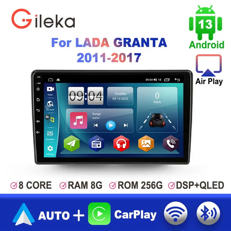 Android Car one din Radio Head Unit or LADA GRANTA 2011-2017 Car Multimedia Video Player Navigation GPS 4G WIFI Carplay
Android Car one din Radio Head Unit or LADA GRANTA 2011-2017 Car Multimedia Video Player Navigation GPS 4G WIFI Carplay