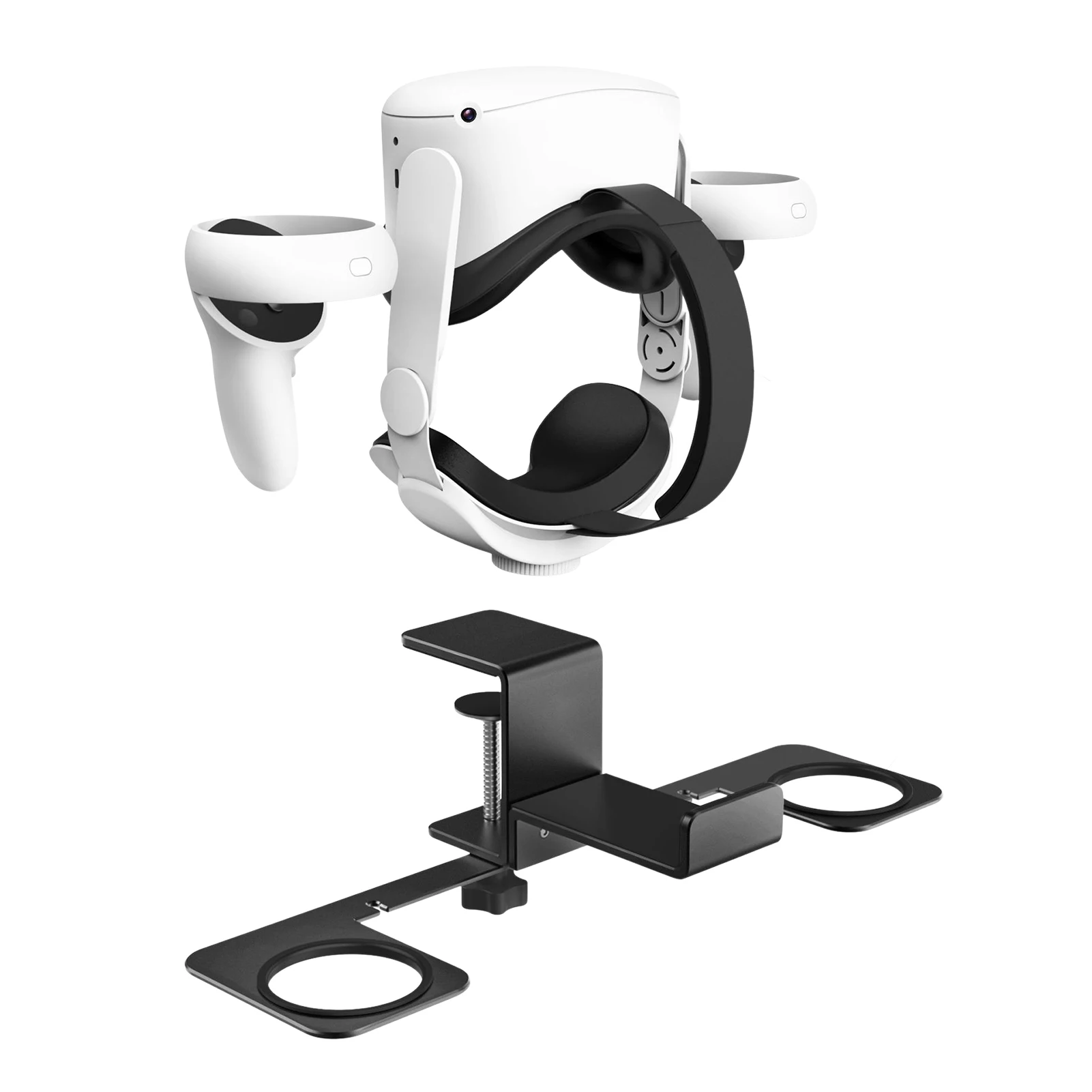 Stand For Oculus Quest 2 Anti-Tilting Desk Fixing VR Headset Display And Touch Controller Holder Mount Station VR Accessories
Stand For Oculus Quest 2 Anti-Tilting Desk Fixing VR Headset Display And Touch Controller Holder Mount Station VR Accessories