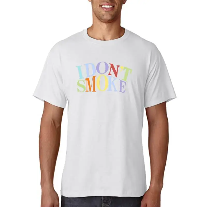 Summer Fashion Hip Hop Men T-shirt I Don't Smoke Color Letter T Shirt For Men Streetwear Graphic Tees Comfortable Cotton Tshirts
Summer Fashion Hip Hop Men T-shirt I Don't Smoke Color Letter T Shirt For Men Streetwear Graphic Tees Comfortable Cotton Tshirts