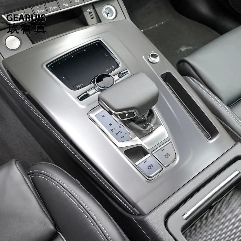 Car Center Console Gear Shift Panel Electronic handbrake Switch button Cover For Audi Q5 FY 2018-2020 Auto Interior Accessories
Car Center Console Gear Shift Panel Electronic handbrake Switch button Cover For Audi Q5 FY 2018-2020 Auto Interior Accessories