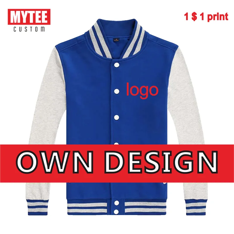 MYTEE Baseball Uniform Custom Sweater Long-sleeved Personal Team Event Uniform Hip-hop Clothing Logo Embroidered Bomber Jacket
MYTEE Baseball Uniform Custom Sweater Long-sleeved Personal Team Event Uniform Hip-hop Clothing Logo Embroidered Bomber Jacket
