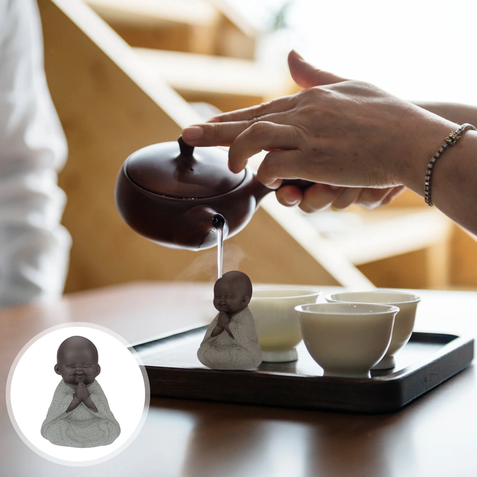 Tea Pet Happy Statue Yoga Accessories Kung Fu Tea Smiling Purple Clay Car Interior Decor Baby Ceramic Tea Set
Tea Pet Happy Statue Yoga Accessories Kung Fu Tea Smiling Purple Clay Car Interior Decor Baby Ceramic Tea Set
