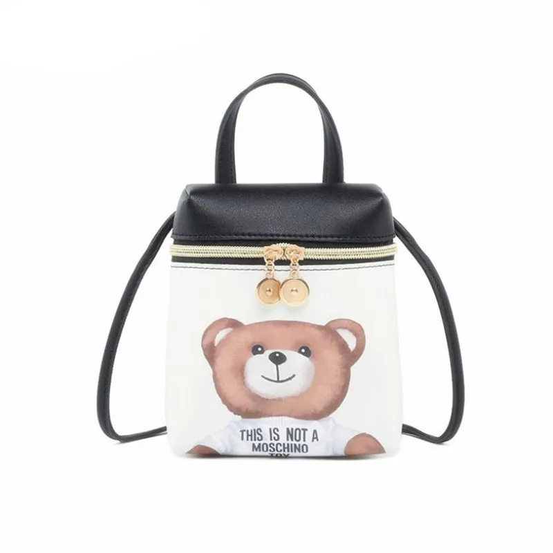 Outdoor Girl Fashion Crossbody Bag PU Leather Mini Mobile Phone Storage Bag Women Messenger Shoulder Bags Cute Bear Handbag
Outdoor Girl Fashion Crossbody Bag PU Leather Mini Mobile Phone Storage Bag Women Messenger Shoulder Bags Cute Bear Handbag