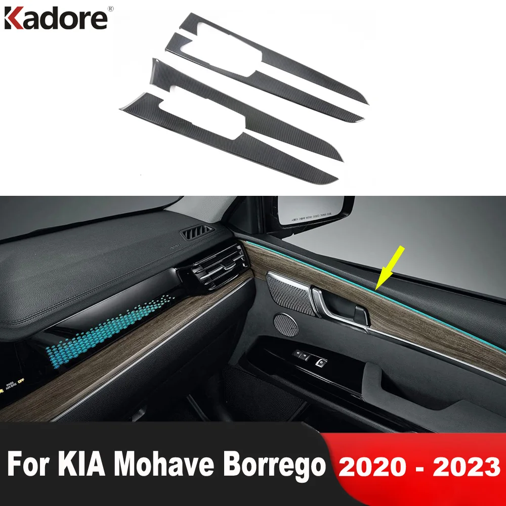 Car Inner Door Handle Panel Cover Trim For KIA Mohave Borrego 2020 2021 2022 2023 Carbon Fiber Interior Mouldings Accessories
Car Inner Door Handle Panel Cover Trim For KIA Mohave Borrego 2020 2021 2022 2023 Carbon Fiber Interior Mouldings Accessories