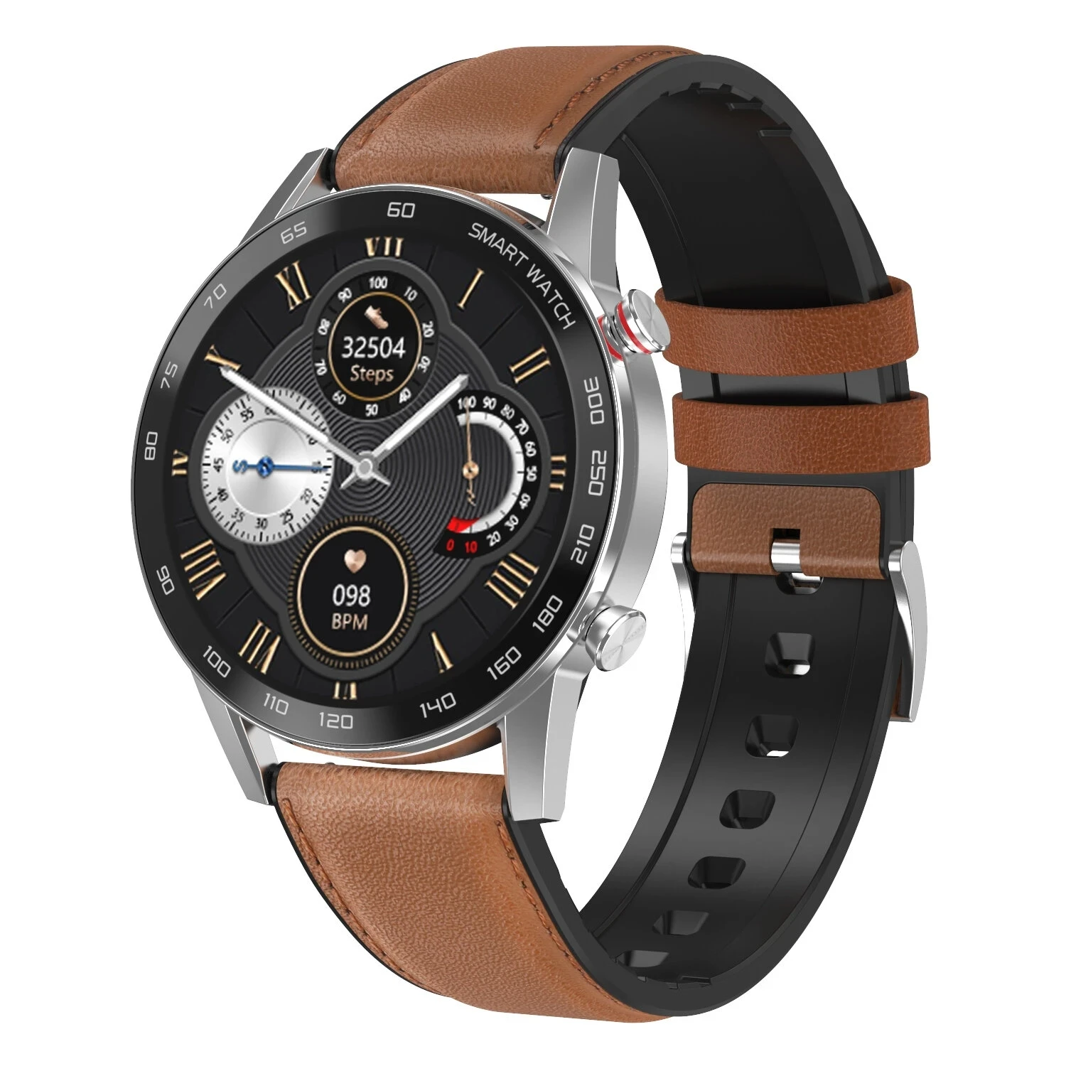 DTNO.1 DT95 Full-round Touch Screen ECG+PPG Heart Rate Blood Pressure Oxygen Monitor Music Playback Multiple Dials IP68 Smart W
DTNO.1 DT95 Full-round Touch Screen ECG+PPG Heart Rate Blood Pressure Oxygen Monitor Music Playback Multiple Dials IP68 Smart W