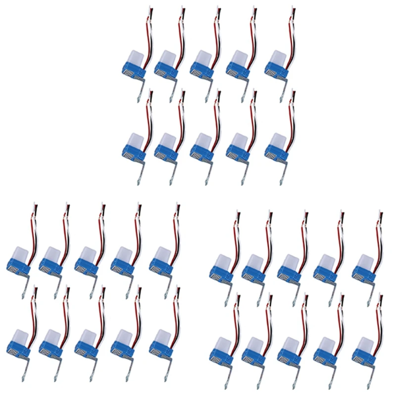 JFBL Hot 30Pcs Auto On Off Photocell Street Light Photoswitch Sensor Switch AC/DC 12V 10A
JFBL Hot 30Pcs Auto On Off Photocell Street Light Photoswitch Sensor Switch AC/DC 12V 10A