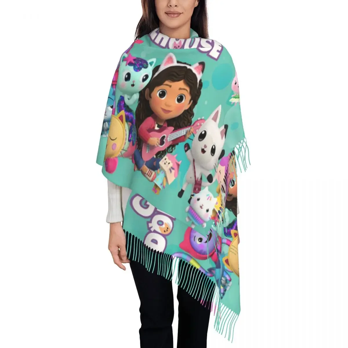 Custom Printed Gabbys Dollhouse Scarf Men Women Winter Warm Scarves Cartoon Mermaid Shawl Wrap
Custom Printed Gabbys Dollhouse Scarf Men Women Winter Warm Scarves Cartoon Mermaid Shawl Wrap