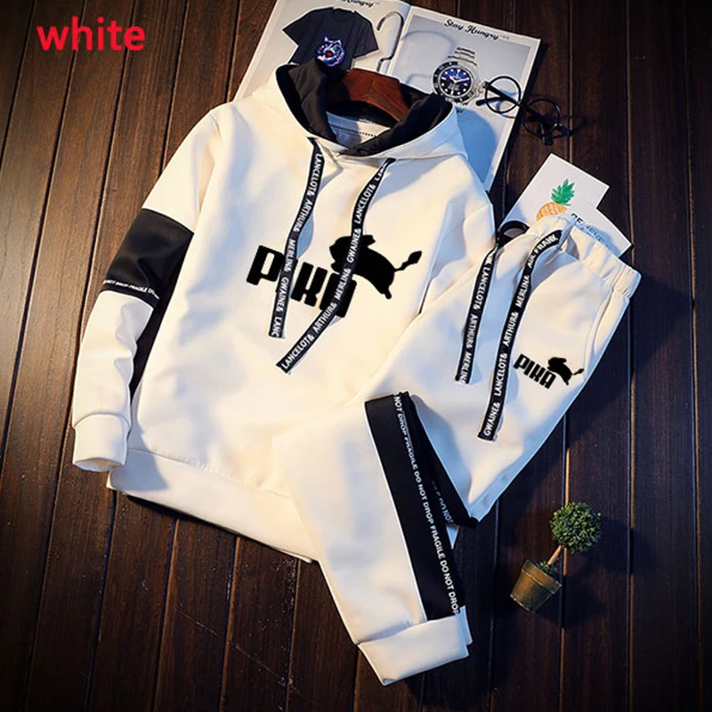 Men Tracksuit Set Autumn Winter Hoodies Sweatshirt Men's Sportswear Sweatshirts+Sweatpants 2 Pieces Hip Hop Pullover Hoodies Set
Men Tracksuit Set Autumn Winter Hoodies Sweatshirt Men's Sportswear Sweatshirts+Sweatpants 2 Pieces Hip Hop Pullover Hoodies Set