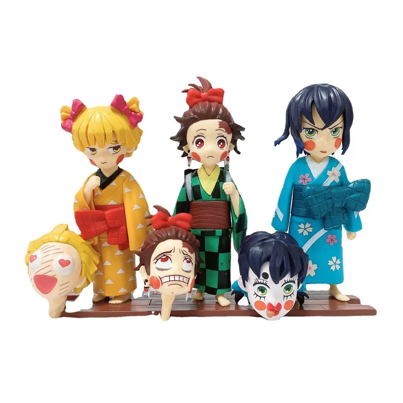 12cm Anime Demon Slayer Kimetsu No Yaiba Figure Agatsuma Zenitsu Action Figures Kamado Tanjirou Figurine Inosuke PVC Model Toy
12cm Anime Demon Slayer Kimetsu No Yaiba Figure Agatsuma Zenitsu Action Figures Kamado Tanjirou Figurine Inosuke PVC Model Toy