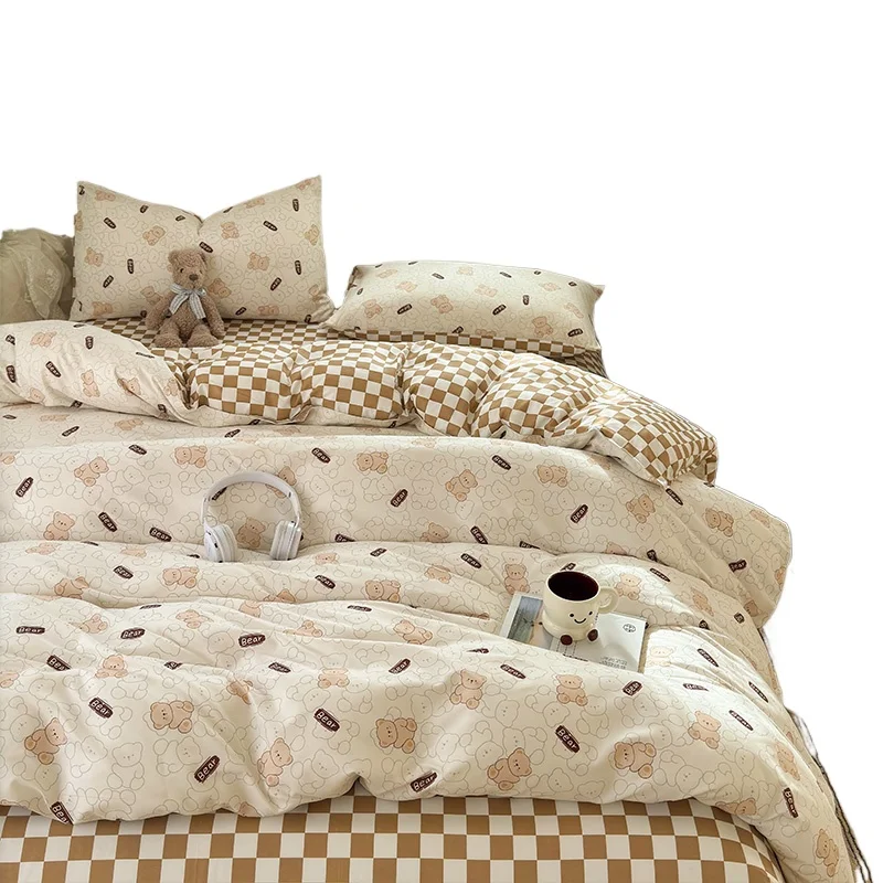 Комплект постельного белья mystybloom, бежевый, полиэстер, медведь, собака
Комплект постельного белья mystybloom, бежевый, полиэстер, медведь, собака