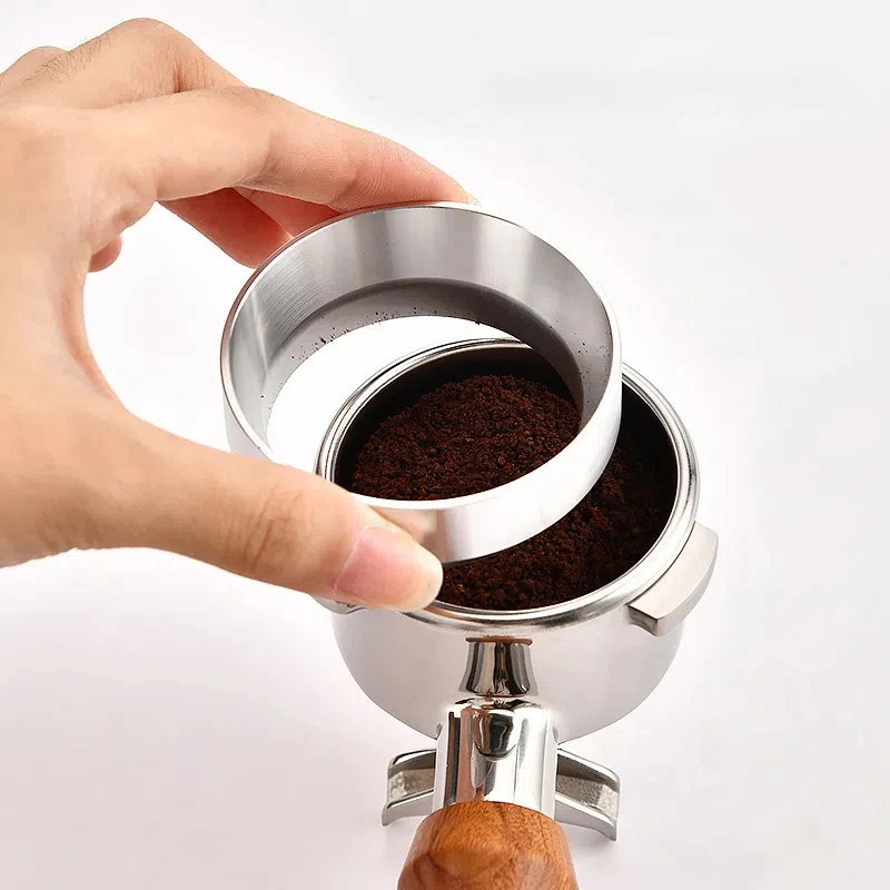 51/53/54/58mm Espresso Coffee Dosing Ring - Portafilters Coffee Filter Replacement Ring Espresso With 2 Cup 1 Cup Basket Needle
51/53/54/58mm Espresso Coffee Dosing Ring - Portafilters Coffee Filter Replacement Ring Espresso With 2 Cup 1 Cup Basket Needle