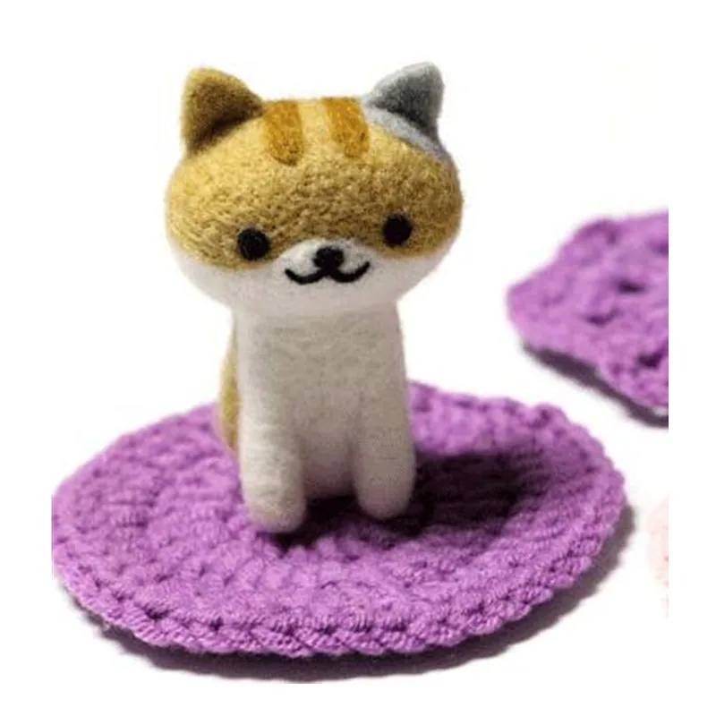 Cat backyard wool needlepoint kit wool felt needle felting Decoration craft needlecraft DIY handmade
Cat backyard wool needlepoint kit wool felt needle felting Decoration craft needlecraft DIY handmade