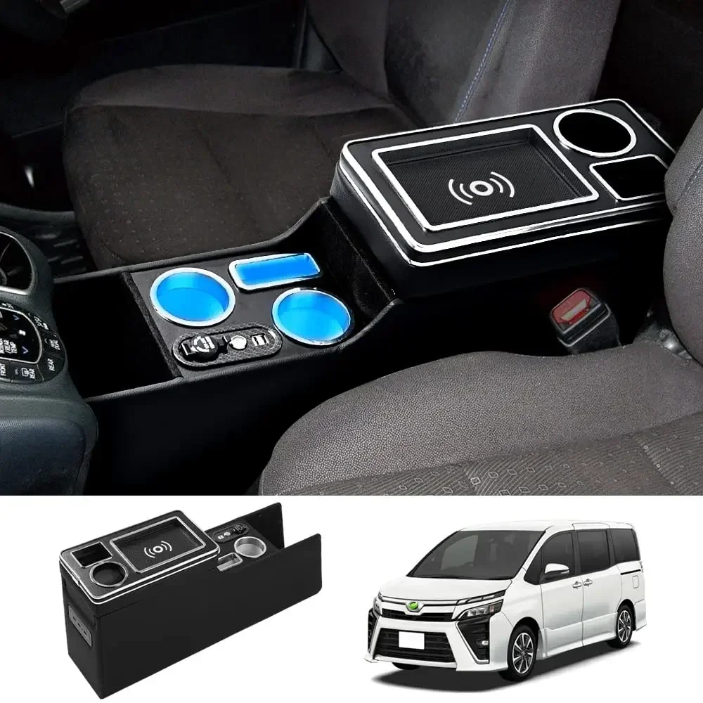 Автомобильная спецификация для консоли Toyota Voxy, консоль Ноя эстима эскир серии 80, Беспроводная зарядка, многофункциональный контейнер для хранения
Автомобильная спецификация для консоли Toyota Voxy, консоль Ноя эстима эскир серии 80, Беспроводная зарядка, многофункциональный контейнер для хранения