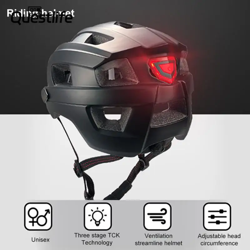 Bicycle Helmet With Removable LED Rear Light Adjustable Head Circumference Lightweigh Breathable Vented Mountain Cycling Helmet
Bicycle Helmet With Removable LED Rear Light Adjustable Head Circumference Lightweigh Breathable Vented Mountain Cycling Helmet