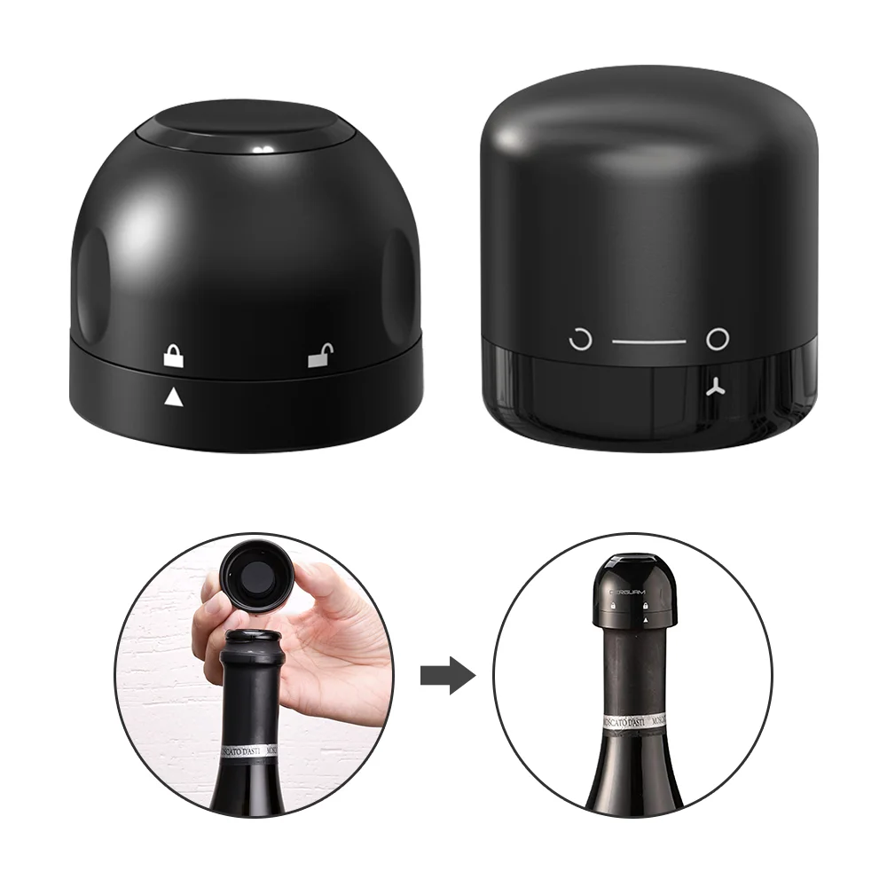 Vacuum Reusable Red Wine Corks Champagne Bottle Sealer Cap Stopper Set Leak-proof Retain Freshness Wine Bottle Plug
Vacuum Reusable Red Wine Corks Champagne Bottle Sealer Cap Stopper Set Leak-proof Retain Freshness Wine Bottle Plug