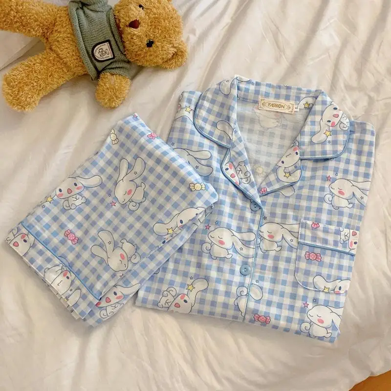 Kawaii Sanrio Cinnamoroll аниме мультфильм девушки пижамы гриб летние милые студенты свободные можно носить домашнюю одежду
Kawaii Sanrio Cinnamoroll аниме мультфильм девушки пижамы гриб летние милые студенты свободные можно носить домашнюю одежду