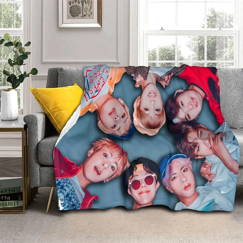 Kpop Boy Group Blanket Flannel Blanket Bed Throw Blanket Soft Cartoon Printed Bedspread Bedspread Sofa Gift
Kpop Boy Group Blanket Flannel Blanket Bed Throw Blanket Soft Cartoon Printed Bedspread Bedspread Sofa Gift