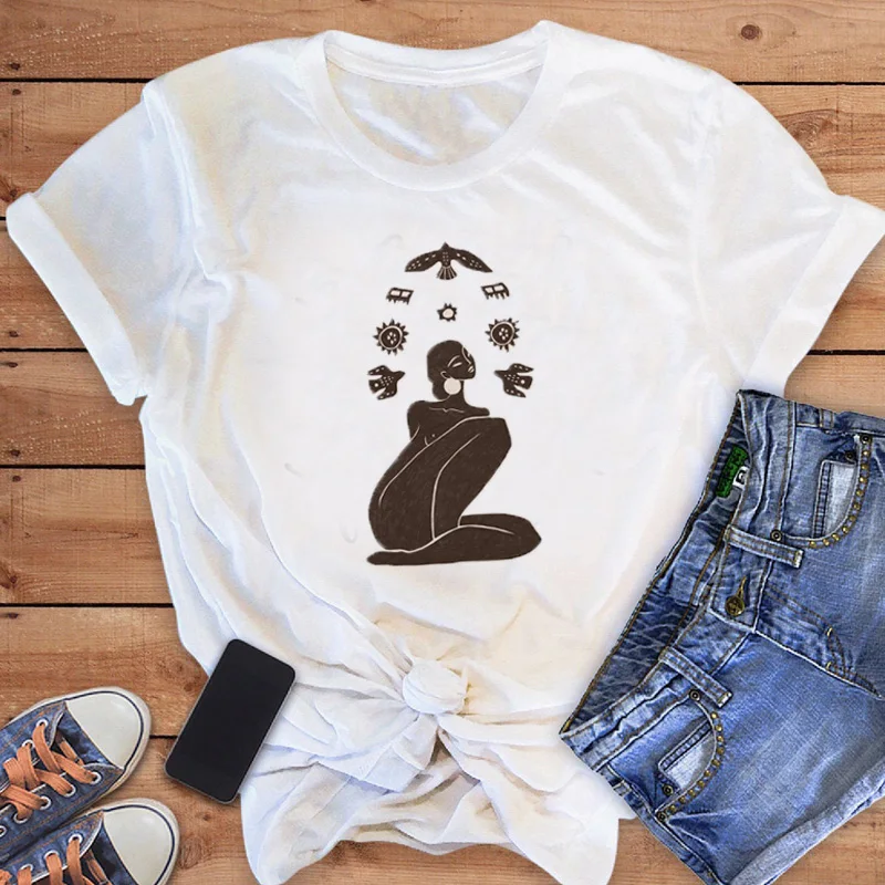 Fashion Personality Harajuku Ladies T Shirts Women Summer Plus Size Short Sleeve Printed O Neck Tops T Shirts Women White T Shir
Fashion Personality Harajuku Ladies T Shirts Women Summer Plus Size Short Sleeve Printed O Neck Tops T Shirts Women White T Shir