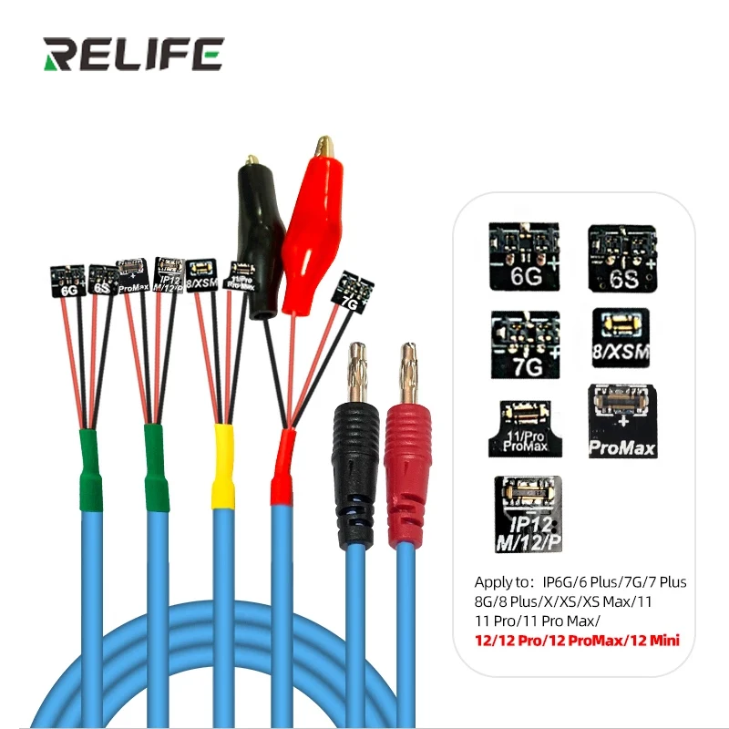 SS-908B V7.0 For iPhone 5-12 Smart DC Power Supply Test Line Cable Charging Wire Phone Power Boot Line Motherboard Repair Tools
SS-908B V7.0 For iPhone 5-12 Smart DC Power Supply Test Line Cable Charging Wire Phone Power Boot Line Motherboard Repair Tools