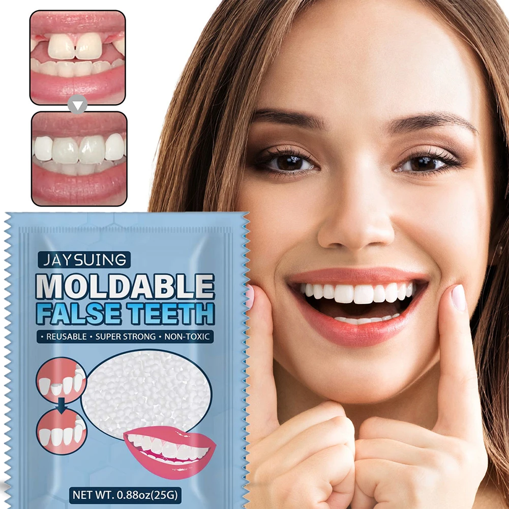 Temporary Teeth Repair Beads False Teeth That Fit Solid Glue Denture Missing Broken Teeth Dental Tooth Filling Adhesive Makeup
Temporary Teeth Repair Beads False Teeth That Fit Solid Glue Denture Missing Broken Teeth Dental Tooth Filling Adhesive Makeup