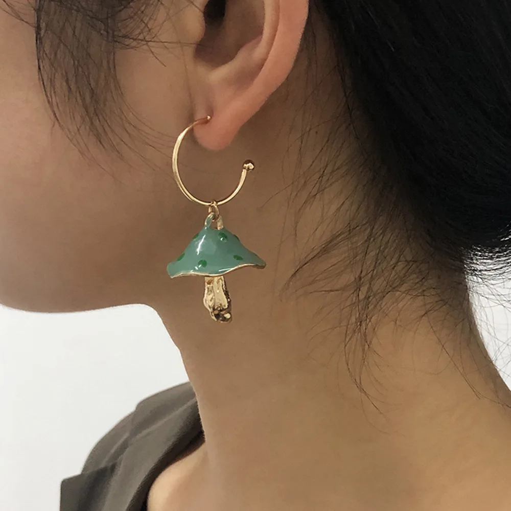 Hot Selling Earpiece Creative Dream Lovely Sen with Little Mushroom Drop Earrings Color Mushroom Drop Earrings
Hot Selling Earpiece Creative Dream Lovely Sen with Little Mushroom Drop Earrings Color Mushroom Drop Earrings