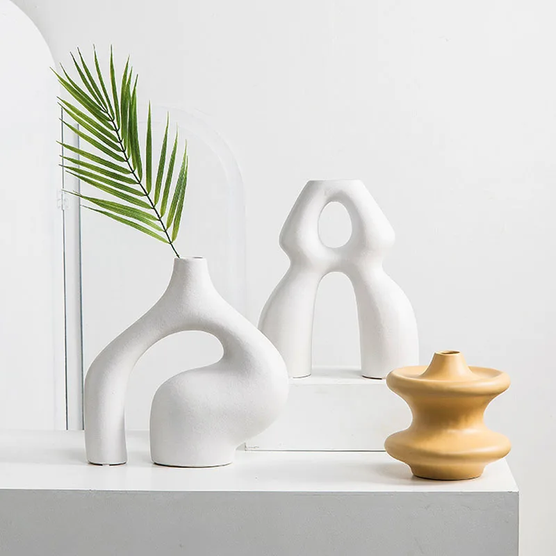 Creative Irregular Ceramic Decoration Vase Geometry Nordic Home Decor Ornaments Living Room Study Decora Interior Furnishings
Creative Irregular Ceramic Decoration Vase Geometry Nordic Home Decor Ornaments Living Room Study Decora Interior Furnishings