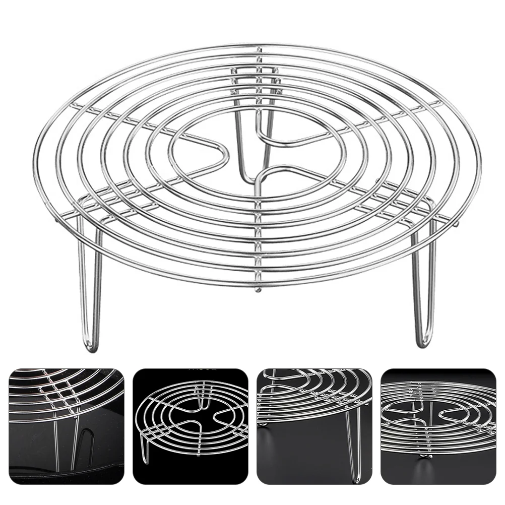 Rack Steamer Steamingsteam Stand Cooking Trivet Round Egg Pot Cooling Baking Steel Pressure Basket Cooker Canning Stainless Wire
Rack Steamer Steamingsteam Stand Cooking Trivet Round Egg Pot Cooling Baking Steel Pressure Basket Cooker Canning Stainless Wire