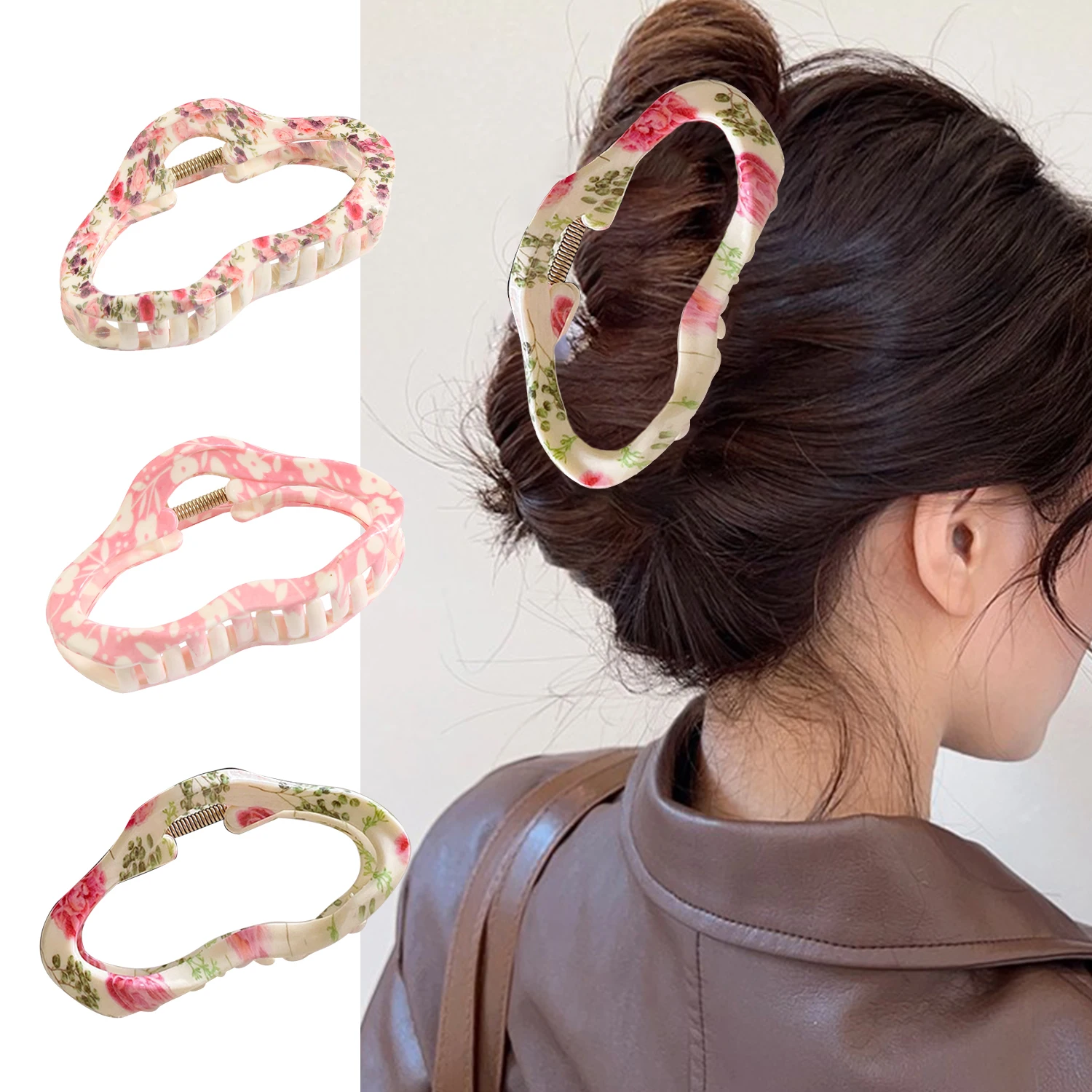 Simple Creative Hair Claws For Women Elegant Irregular Cloud Shark Clips Crab Clamps Headdress Hair Accessories For Woman
Simple Creative Hair Claws For Women Elegant Irregular Cloud Shark Clips Crab Clamps Headdress Hair Accessories For Woman