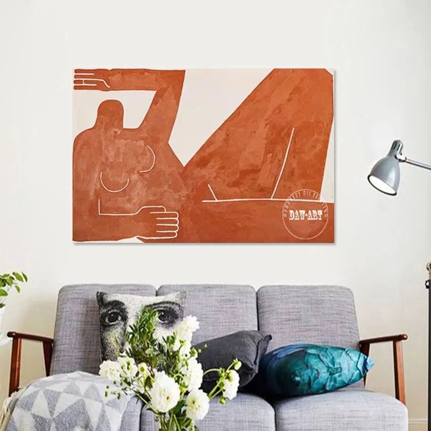 Body Art Picture Hand-painted Large Contemporary Canvas Oil Painting Frameless Abstract Wall For Living Room Home Decoration
Body Art Picture Hand-painted Large Contemporary Canvas Oil Painting Frameless Abstract Wall For Living Room Home Decoration