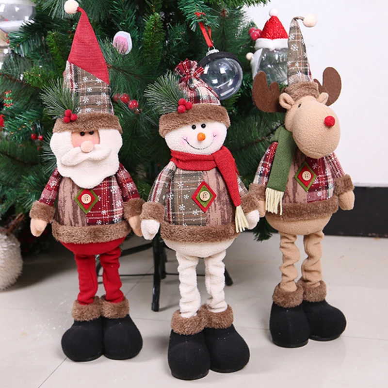 Christmas Decorations Santa Claus Doll Snowman Elk Ornaments Toy Xmas Tree Decor New Year Gift
Christmas Decorations Santa Claus Doll Snowman Elk Ornaments Toy Xmas Tree Decor New Year Gift
