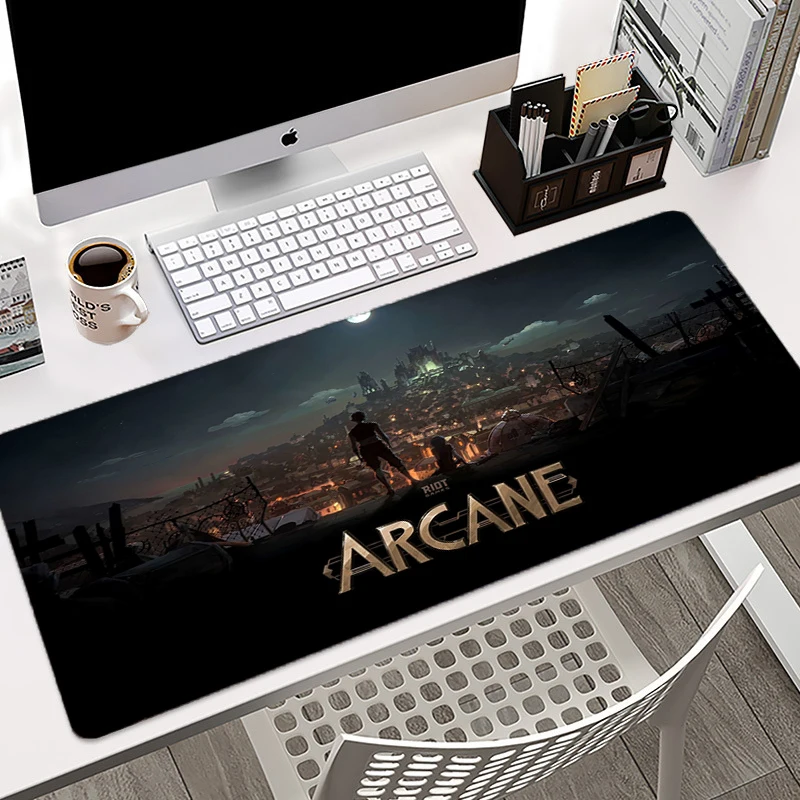 Mouse Pad Gamer Arcane Desk Mat Large Mousepad XL Gamer Accessories PC Computer Keyboard Desk Pad ALeague of Legends Jinx Rubber
Mouse Pad Gamer Arcane Desk Mat Large Mousepad XL Gamer Accessories PC Computer Keyboard Desk Pad ALeague of Legends Jinx Rubber