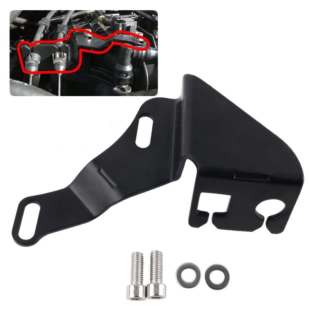 Black Intake Manifold Throttle Cable Bracket Repair Bracket Kit Compatible With TBSS/NNBS/L92 For GMT800 truck
Black Intake Manifold Throttle Cable Bracket Repair Bracket Kit Compatible With TBSS/NNBS/L92 For GMT800 truck