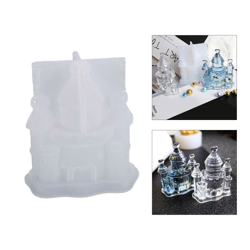 1 Pc 3D Dream Castle Resin Mold Silicone Mold Resin Casting Epoxy Crystal Moulds For Soap Cake DIY Creative Home Decoration
1 Pc 3D Dream Castle Resin Mold Silicone Mold Resin Casting Epoxy Crystal Moulds For Soap Cake DIY Creative Home Decoration