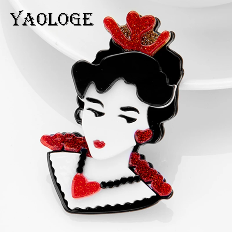 YAOLOGE New Fashion Women's Brooch Acrylic Material Fashion Lady Shape Woman Pins Brooches Casual Girls Gifts Drop Shipping
YAOLOGE New Fashion Women's Brooch Acrylic Material Fashion Lady Shape Woman Pins Brooches Casual Girls Gifts Drop Shipping