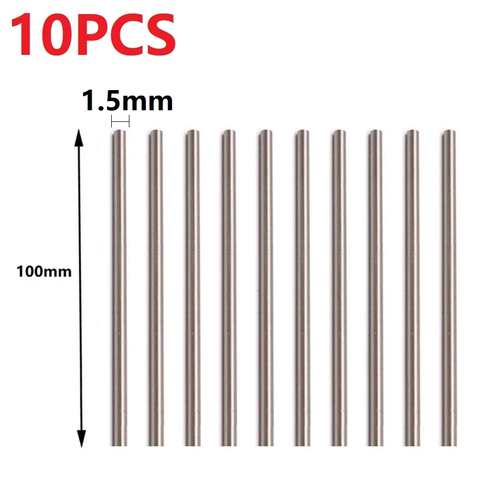 10PCS Straight Shank Metric Round Rod 100mm Long Carbide Tungsten Steel Rod Wear Resistance Solid Carbide Rod/bar Lathe Tool
10PCS Straight Shank Metric Round Rod 100mm Long Carbide Tungsten Steel Rod Wear Resistance Solid Carbide Rod/bar Lathe Tool