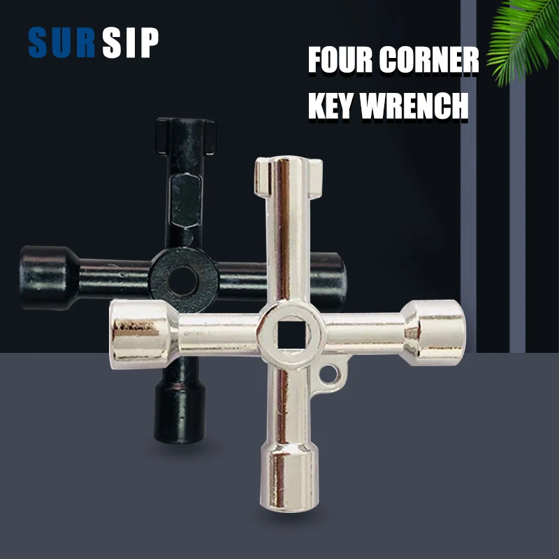 5 In 1 Cross Switch Key Wrench With Accessories Universal Square Triangle Train Electrical Cupboard Box Elevator Cabinet Alloy
5 In 1 Cross Switch Key Wrench With Accessories Universal Square Triangle Train Electrical Cupboard Box Elevator Cabinet Alloy