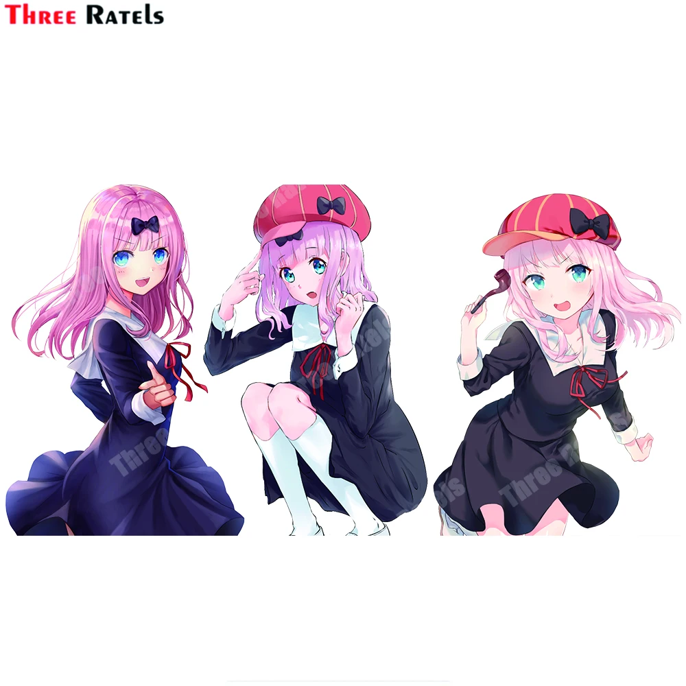 Three Ratels D97 Fujiwara Chika With Different Style Stickers For Laptop Decor Vinyl Anime Girl Sticker
Three Ratels D97 Fujiwara Chika With Different Style Stickers For Laptop Decor Vinyl Anime Girl Sticker