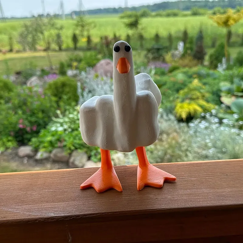 Funny Little Duck Resin Figurine Ornament Decor Cute Middle Finger Duck Resin Craft Decor Sculpture Statue For Desktop Gift
Funny Little Duck Resin Figurine Ornament Decor Cute Middle Finger Duck Resin Craft Decor Sculpture Statue For Desktop Gift