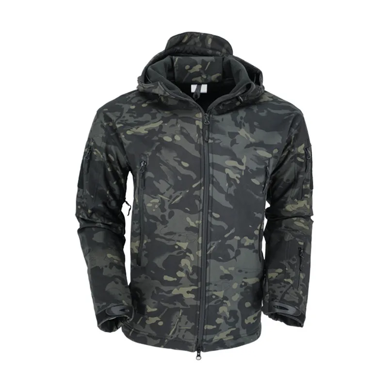 Outdoor Warm Shark Skin Soft Shell Special Tactical Training Plush Thickened Waterproof Windproof Jacket Pants Suit
Outdoor Warm Shark Skin Soft Shell Special Tactical Training Plush Thickened Waterproof Windproof Jacket Pants Suit