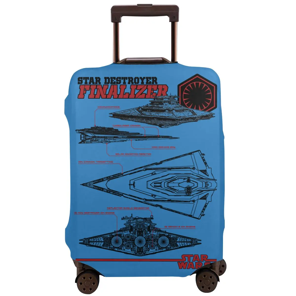 Star Destroyer Finalizer Travel Luggage Protective Case Washable Suitcase Luggage Cover Elastic Dust Case Accessories Baggage
Star Destroyer Finalizer Travel Luggage Protective Case Washable Suitcase Luggage Cover Elastic Dust Case Accessories Baggage